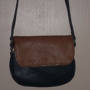 Black Brown Purse CAN'T FIND BRAND NAME